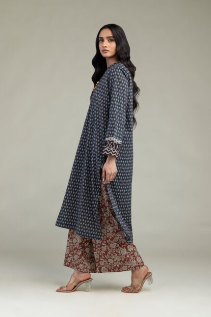 Cambric Floral Pants - View 1