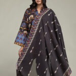 Printed Lawn Dupatta - View 1