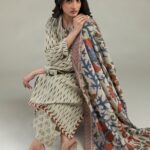 Floral Lawn Dupatta - View 1