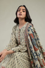 Floral Lawn Dupatta - View 7