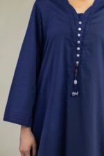 Longline Solid Kurta - View 2