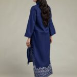 Longline Solid Kurta - View 1