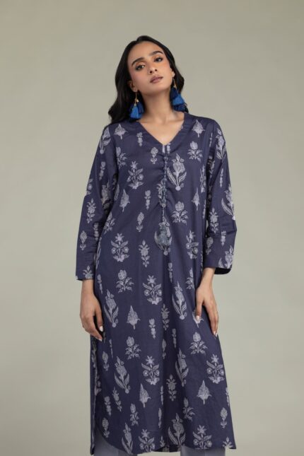 Floral Cambric Pants - View 2