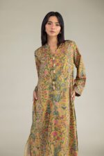 Floral Longline Kurta - View 3