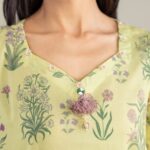 Yellow Cambric Kurta - View 1