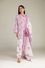 Floral Cambric Shalwar - View 3