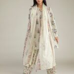 Floral Cambric Shalwar - View 1