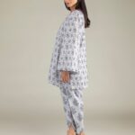 Floral Cambric Shalwar - View 1