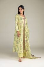 Floral Lawn Dupatta - View 5