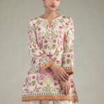 Short Cambric Kurta - View 1