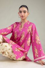 Floral Cambric Shalwar - View 2