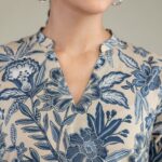 Cambric Longline Kurta - View 1