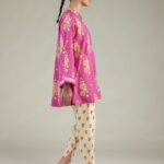 Floral Cambric Shalwar - View 1