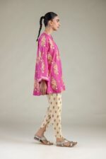 Floral Cambric Shalwar - View 1