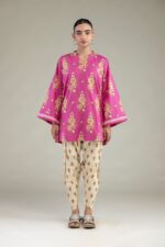 Floral Cambric Shalwar - View 3