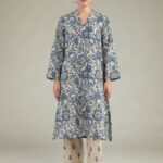 Printed Floral Pants - View 1