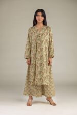 Floral Printed Kurta - View 1
