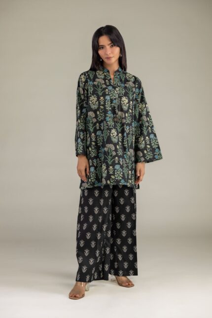 Black Cambric Pants - View 1