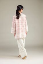 Floral Pink Kurta - View 5