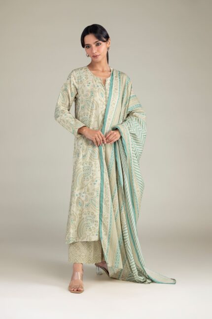 Cambric Longline Kurta - View 2