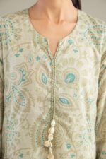 Cambric Longline Kurta - View 5