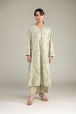 Cambric Longline Kurta - View 3