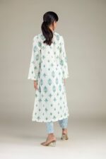 Floral Longline Kurta - View 3