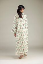 Floral Cambric Kurta - View 5