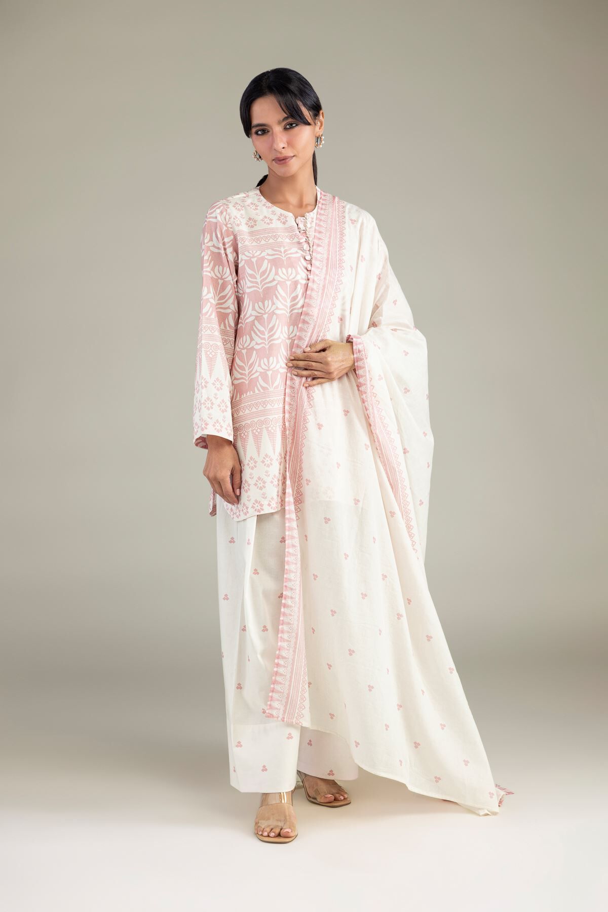 1-26-311-b-a1_multi_1-5.jpg Floral Cambric Shalwar - View 1