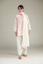 Floral Lawn Dupatta - View 5