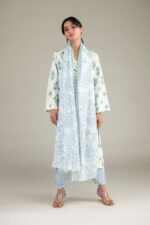 Floral Lawn Dupatta - View 4