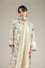 Lawn Floral Dupatta - View 1