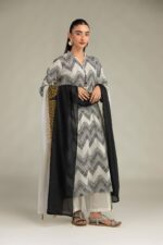 Geometric Longline Kurta - View 3
