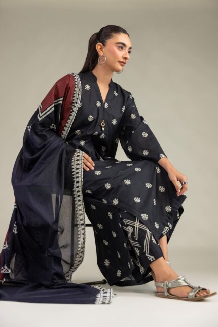 Printed Cambric Pants - View 1
