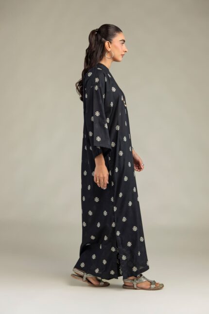 Cambric Longline Kurta - View 1