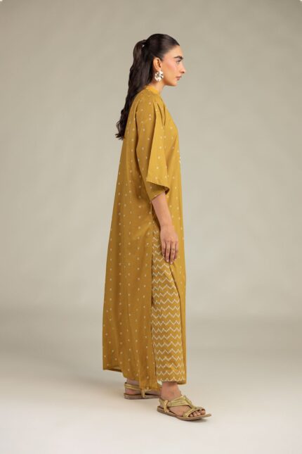 Mustard Cambric Pants - View 1