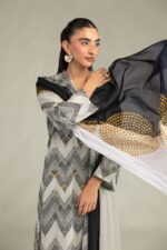 Printed Lawn Dupatta - View 2