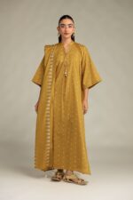 Mustard Lawn Dupatta - View 7