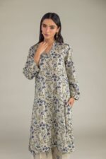 Floral Longline Kurta - View 4