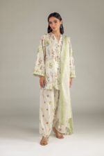 Floral Cambric Pants - View 3