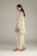 Floral Cambric Pants - View 2