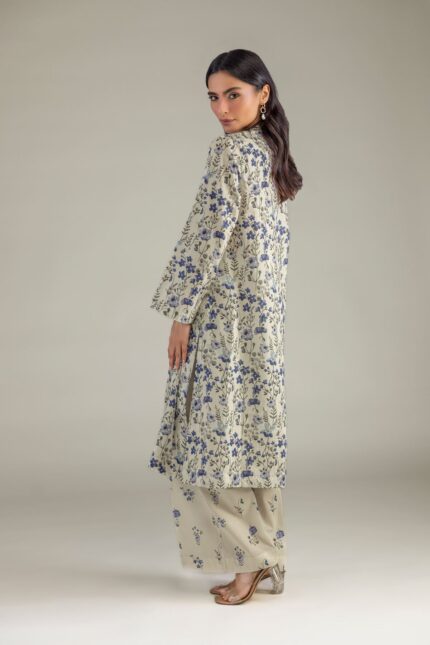 Floral Cambric Pants - View 2