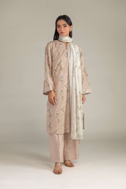 Long Cambric Kurta - View 1