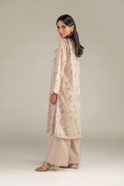 Solid Peach Pants - View 1