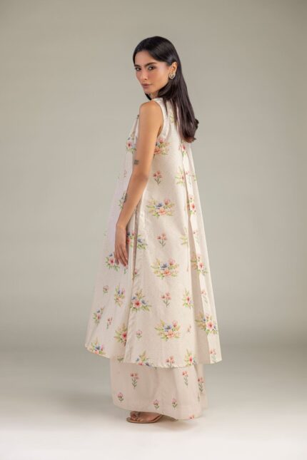 Floral Printed Pants - View 1
