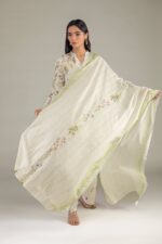 Floral Cambric Pants - View 1