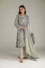Floral Lawn Dupatta - View 6