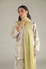 Solid Lawn Dupatta - View 2