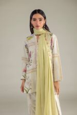 Solid Lawn Dupatta - View 3