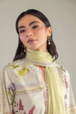 Solid Lawn Dupatta - View 4